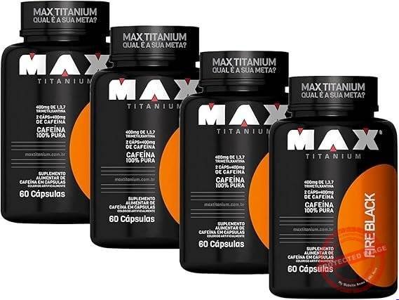 4x-Termogenico-Fire-Black-60-Capsulas-Max-Titanium.jpg 4x Termogênico Fire Black 60 Cápsulas - Max Titanium - Imagem 1