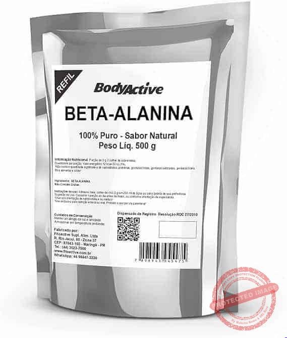 Beta-Alanina-100-Pura-500-g-Refil-Bodyactive.jpg Beta-Alanina 100% Pura 500 g Refil Bodyactive - Imagem 1