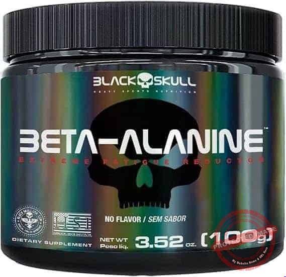 Beta-Alanine-100g-Black-Skull-Black-Skull.jpg Beta Alanine (100g) - Black Skull, Black Skull - Imagem 1