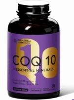 Coenzima Q10-200 mg (UbiQsome) Alta concentração, Magnésio Dimalato, Selênio, Zinco - 60 doses - ELEMENTAL Nutrition (Novo Rotulo)