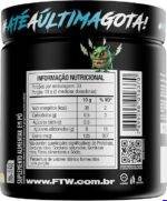 FTW Diabo Verde Termogênico Thermo Dry Suplemento Alimentar em Pó com Extratos Vegetais, Fórmula Solúvel com Chá Verde, Hibisco e Gengibre - Pote 300g (Sabor - Abacaxi com Gengibre) - Imagem 2