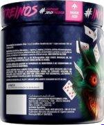 FTW Pré-Treino Diabo Verde em Pó com Cafeína, Aminoácidos Beta‑Alanina e Arginina para Treinos e Atividades Físicas - Pote 300 g (Bala de Framboesa) - Imagem 2