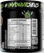 FTW Pré-Treino Diabo Verde em Pó com Cafeína, Aminoácidos Beta‑Alanina e Arginina para Treinos e Atividades Físicas - Pote 300 g (Cereja Ice) - Imagem 2