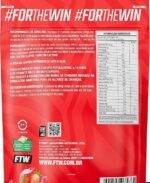 FTW Whey Concentrado com Proteína Concentrada WPC, Suplemento Alimentar em Pó com 15g de Proteína por Porção, Rico em Aminoácidos Essenciais, Sem Glúten – Refil 1KG (Morango) - Imagem 2