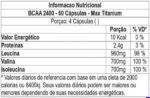 Max Titanium Bcaa 2400 - 60 Cápsulas - Imagem 2