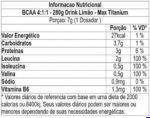 Max Titanium Bcaa 4: 1: 1-280G Drink Limão - - Imagem 2