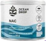 Suplemento Alimentar em Capsulas NAC de N-Acetil L-Cisteina 120 Capsulas de 500mg Ocean Drop